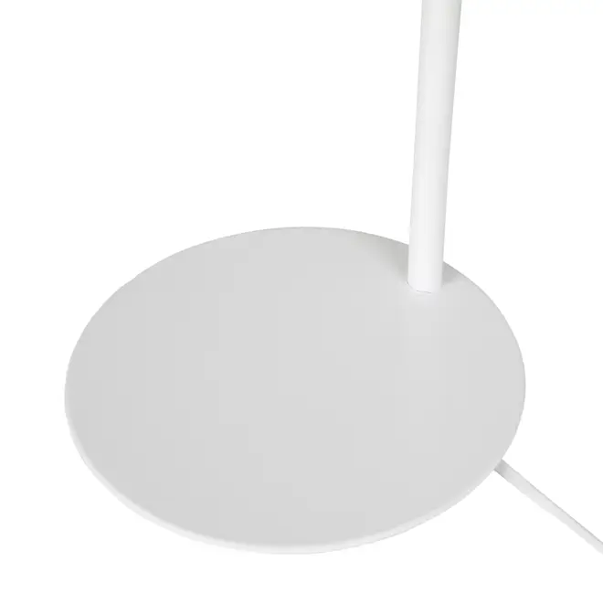 LUMINÁRIA DE MESA SPEEN II - BRANCO/CROMADO - Foto 9
