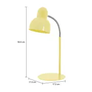 LUMINÁRIA DE MESA SPEEN II - LIMÃO SICILIANO/CROMADO - Foto 11