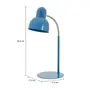 LUMINÁRIA DE MESA SPEEN II - ZIMBRO/CROMADO - Foto 11