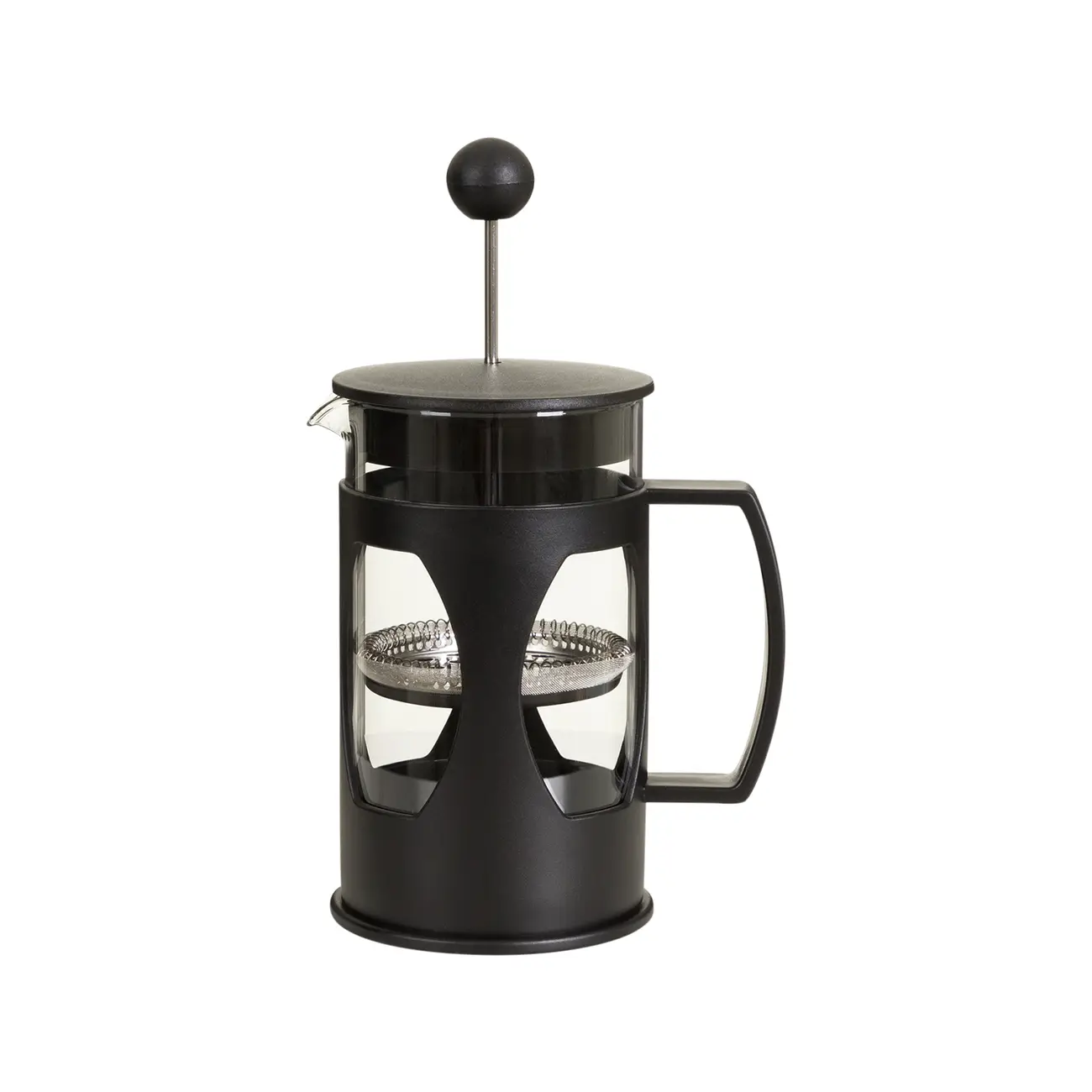 CAFETEIRA PRENSA FRANCESA 600 ML GRANO - INCOLOR/PRETO - Foto 4