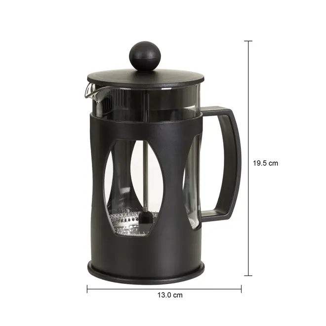 CAFETEIRA PRENSA FRANCESA 600 ML GRANO - INCOLOR/PRETO - Foto 8