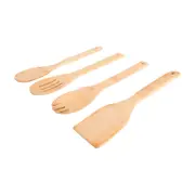 KIT UTENSÍLIOS 4 PEÇAS COM SUPORTE BAMBUS I - NATURAL - Foto 5