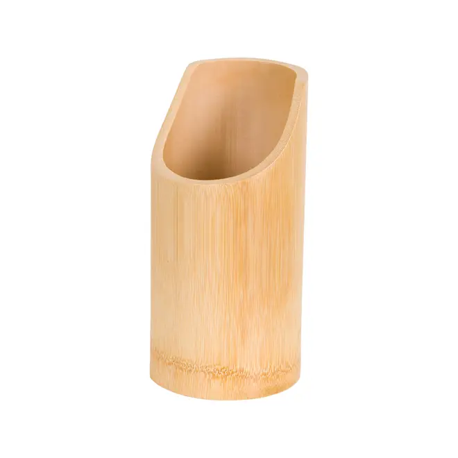 KIT UTENSÍLIOS 4 PEÇAS COM SUPORTE BAMBUS I - NATURAL - Foto 7