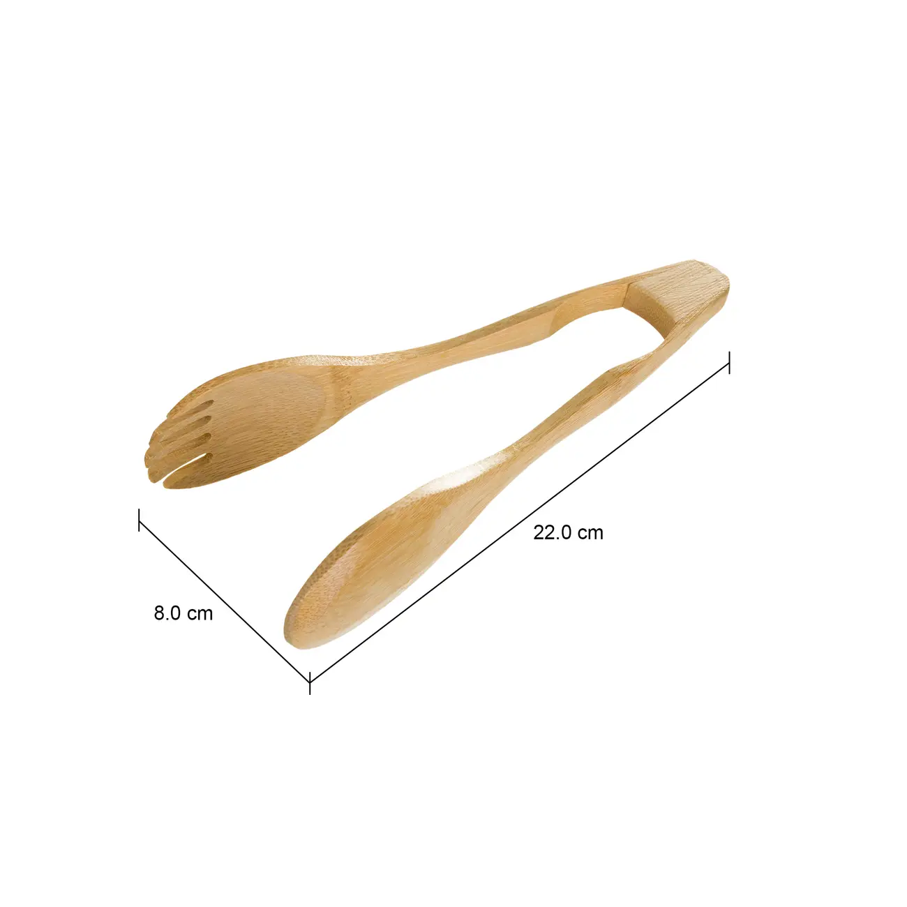 PINÇA MULTIUSO 21 CM BAMBUS I - NATURAL - Foto 6