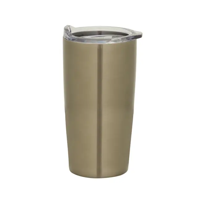 COPO TÉRMICO 590 ML WINNER - OURO VELHO/INCOLOR - Foto 1