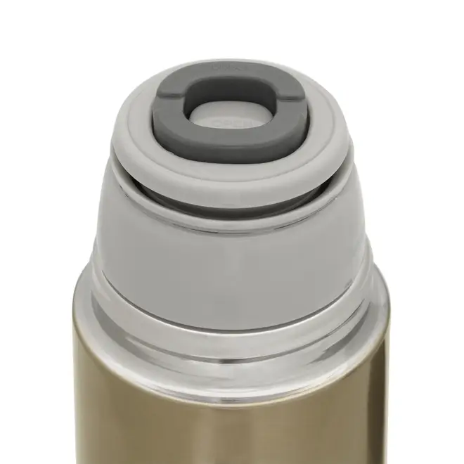 GARRAFA TÉRMICA 350 ML WINNER PRO - OURO/INOX - Foto 8