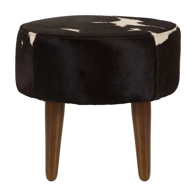 PUFF WESTERN - PRETO/BRANCO - Foto 1