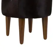 PUFF WESTERN - PRETO/BRANCO - Foto 3