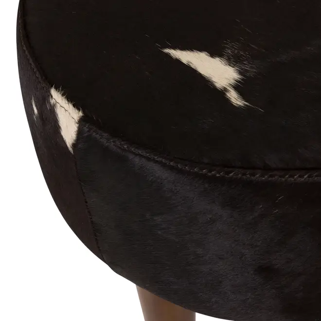 PUFF WESTERN - PRETO/BRANCO - Foto 4
