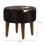 PUFF WESTERN - PRETO/BRANCO - Foto 6