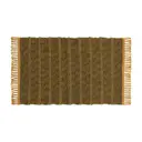ZAFFRON/PRETO - TAPETE 80 CM X 50 CM ALGODOEIRO