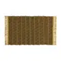 ZAFFRON/PRETO - TAPETE 80 CM X 50 CM ALGODOEIRO