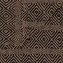 TAPETE 80 CM X 50 CM ALGODOEIRO - MARROM/PRETO - Foto 4