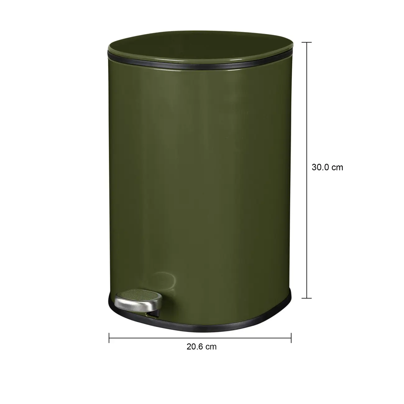 LIXEIRA COM PEDAL 5 L BERRY - MUSGO - Foto 10