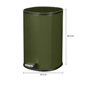 LIXEIRA COM PEDAL 5 L BERRY - MUSGO - Foto 10