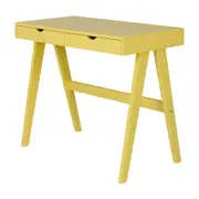 ESCRIVANINHA 2 GAVETAS 90 CM X 45 CM CRAB - LIMÃO SICILIANO - Foto 2