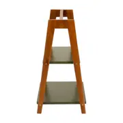 CAVALETE 58 CM X 38 CM BARTÔ - NOZES/MUSGO - Foto 2