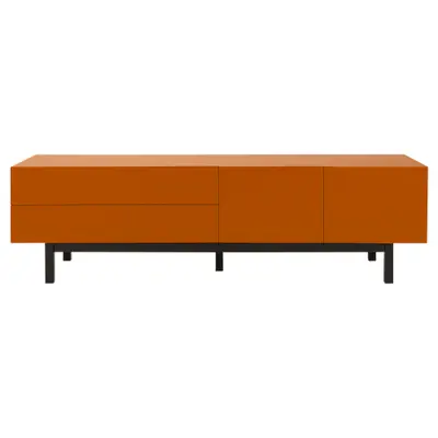 RACK 2 PORTAS/2 GAVETAS 1,90 M X 40 CM POINT