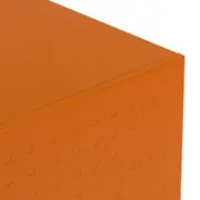 RACK 2 PORTAS/2 GAVETAS 1,90 M X 40 CM POINT - TERRACOTA/PRETO - Foto 3