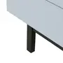RACK 2 PORTAS/2 GAVETAS 1,90 M X 40 CM POINT - AZUL CLARO/PRETO - Foto 10