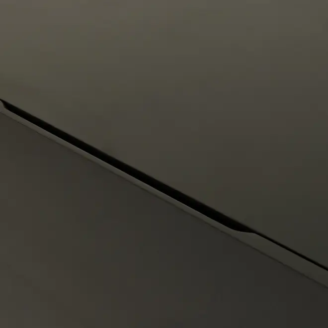 RACK 2 PORTAS/2 GAVETAS 1,90 M X 40 CM POINT - PRETO/NOZES - Foto 8