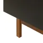 RACK 2 PORTAS/2 GAVETAS 1,90 M X 40 CM POINT - PRETO/NOZES - Foto 10