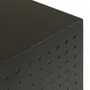 RACK 2 PORTAS/2 GAVETAS 1,90 M X 40 CM POINT - PRETO/NOZES - Foto 11