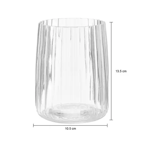 Imagem com medidas do produto TRACY VASO 16 CM