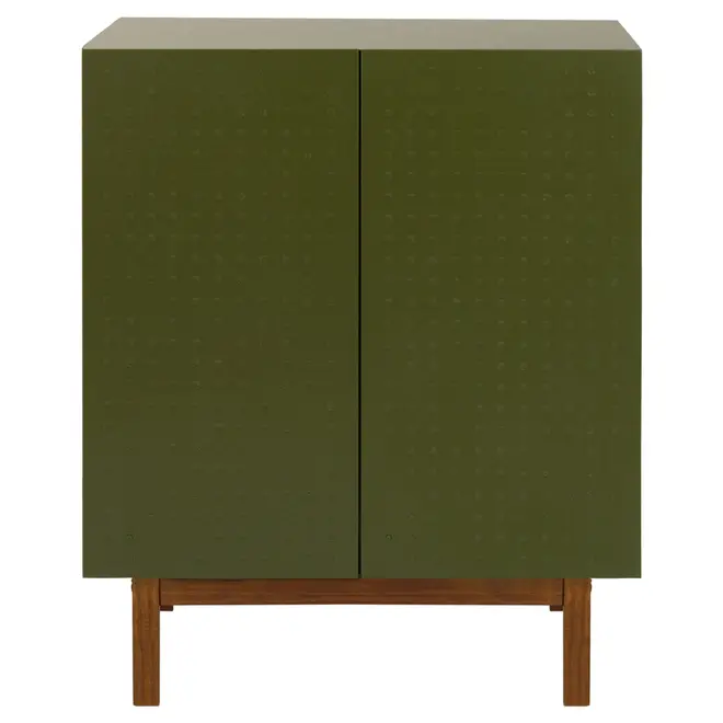 BUFFET 2 PORTAS 80 CM X 40 CM POINT - MUSGO/NOZES - Foto 1