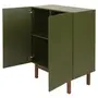 BUFFET 2 PORTAS 80 CM X 40 CM POINT - MUSGO/NOZES - Foto 3