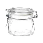 POTE HERMÉTICO 500 ML FIDO I - INCOLOR/CROMADO - Foto 1