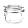 POTE HERMÉTICO 500 ML FIDO I - INCOLOR/CROMADO - Foto 1