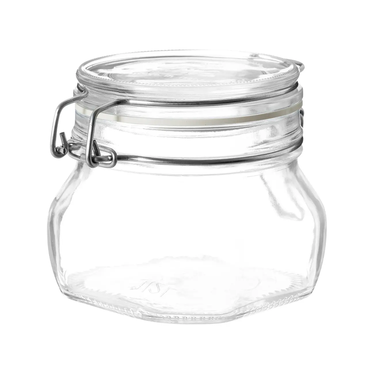 POTE HERMÉTICO 500 ML FIDO I - INCOLOR/CROMADO - Foto 3