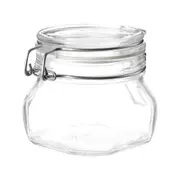 POTE HERMÉTICO 500 ML FIDO I - INCOLOR/CROMADO - Foto 3