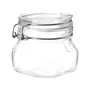 POTE HERMÉTICO 500 ML FIDO I - INCOLOR/CROMADO - Foto 3
