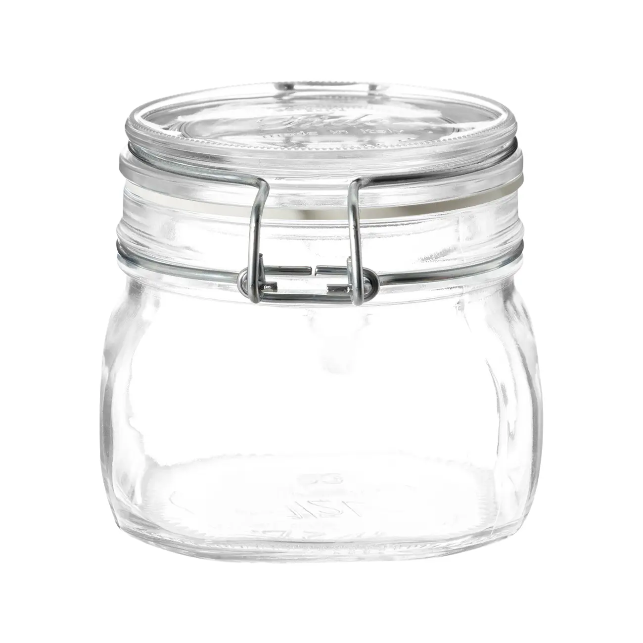 POTE HERMÉTICO 500 ML FIDO I - INCOLOR/CROMADO - Foto 4