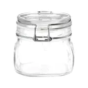 POTE HERMÉTICO 500 ML FIDO I - INCOLOR/CROMADO - Foto 4