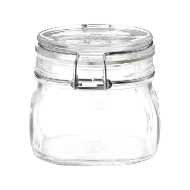 POTE HERMÉTICO 500 ML FIDO I - INCOLOR/CROMADO - Foto 4