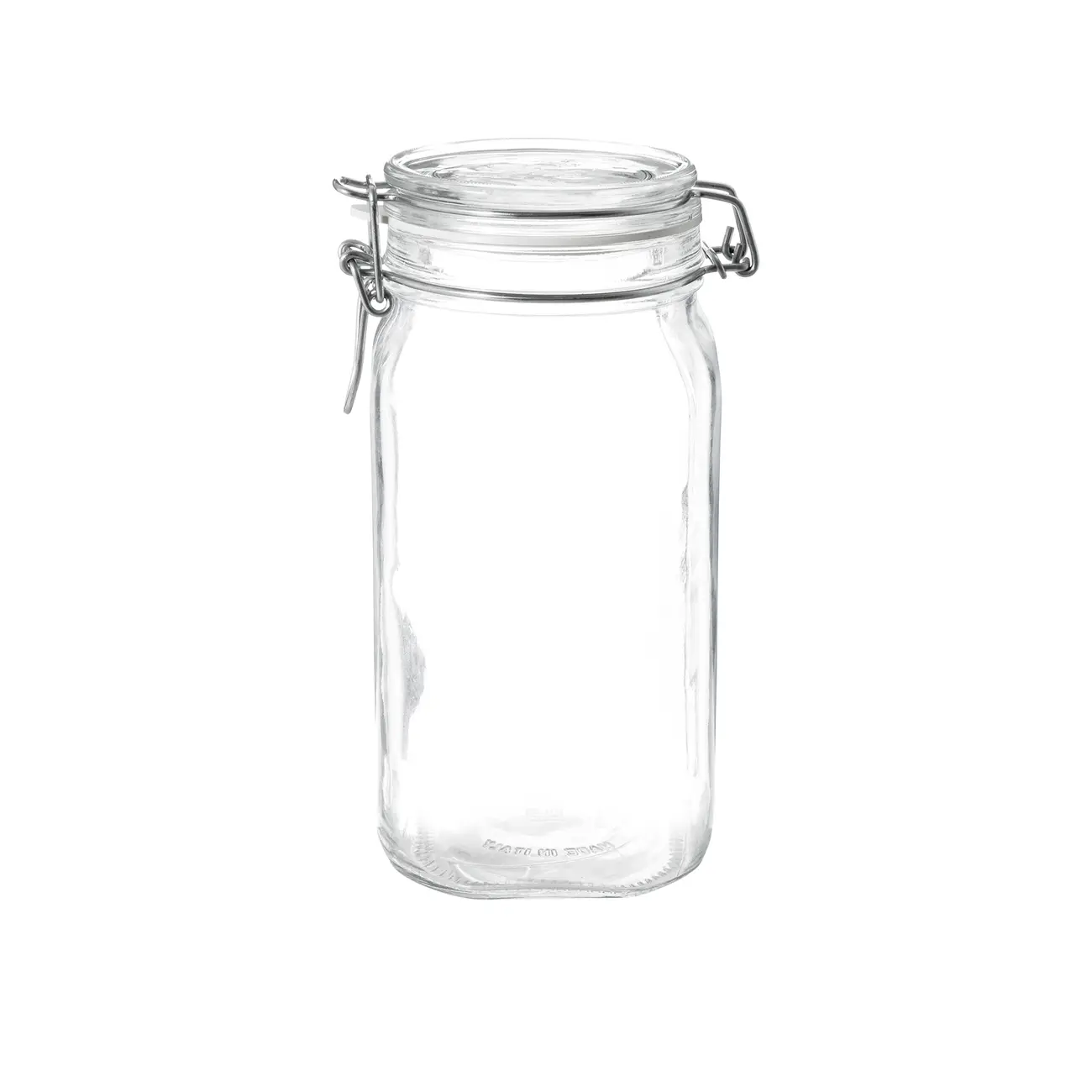 POTE HERMÉTICO 1,5 L FIDO I - INCOLOR/CROMADO - Foto 1