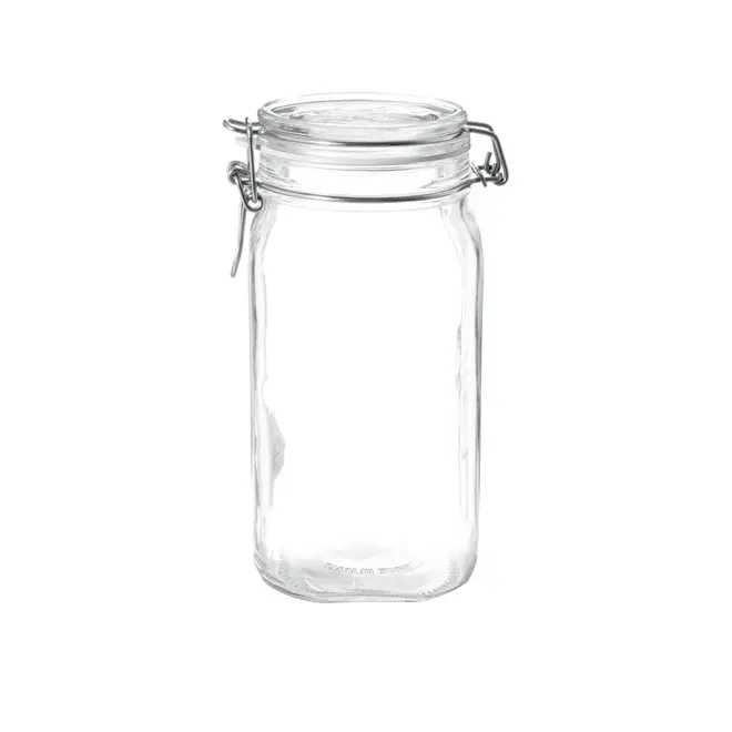 POTE HERMÉTICO 1,5 L FIDO I - INCOLOR/CROMADO - Foto 1