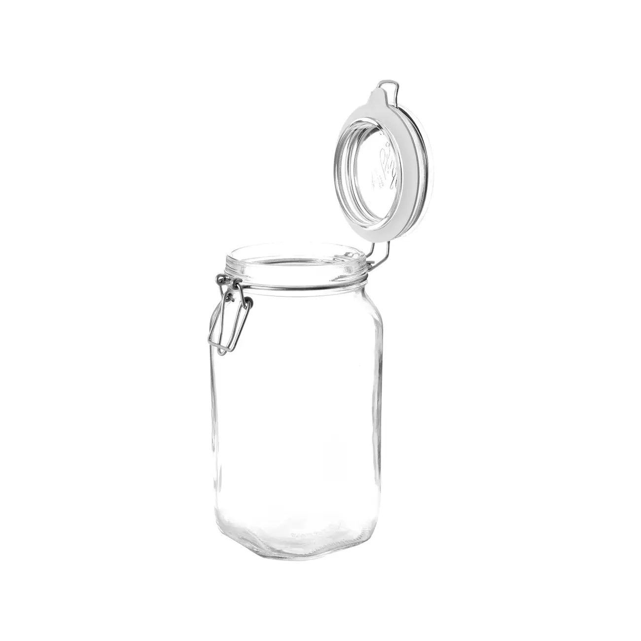 POTE HERMÉTICO 1,5 L FIDO I - INCOLOR/CROMADO - Foto 2