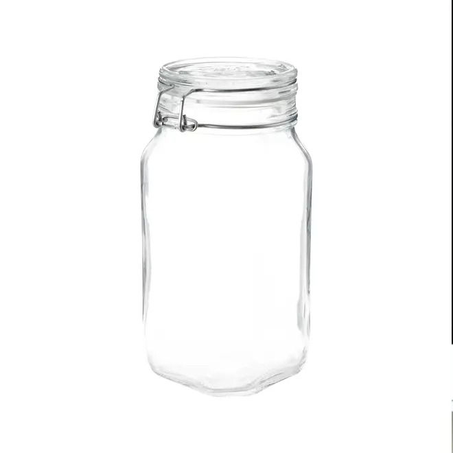 POTE HERMÉTICO 1,5 L FIDO I - INCOLOR/CROMADO - Foto 3