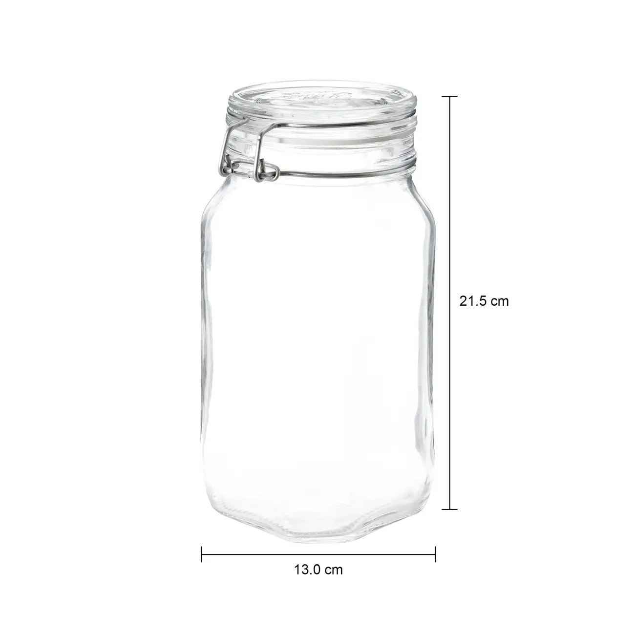 POTE HERMÉTICO 1,5 L FIDO I - INCOLOR/CROMADO - Foto 11