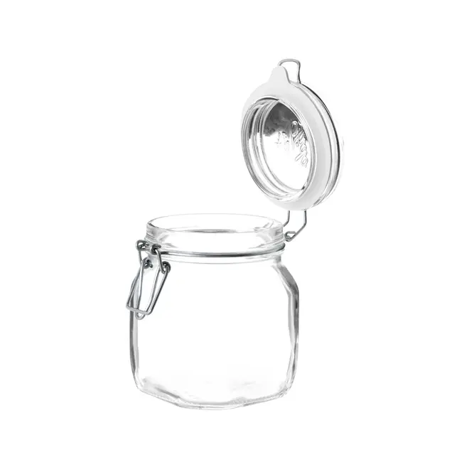POTE HERMÉTICO 750 ML FIDO I - INCOLOR/CROMADO - Foto 2