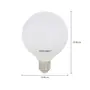 LÂMPADA LED GLOBO 100 9,5W E27 127 220V LUZ AMARELA TASCHIBRA - BRANCO - Foto 2