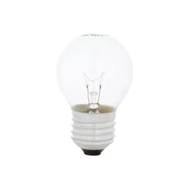 LÂMPADA INCANDESCENTE BOLINHA CLARA 15W E27 127V LUZ AMARELA TASCHIBRA - INCOLOR - Foto 1