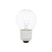 LÂMPADA INCANDESCENTE BOLINHA CLARA 15W E27 220V LUZ AMARELA TASCHIBRA - INCOLOR - Foto 1