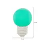 LÂMPADA LED BOLINHA VERDE 1W E27 220V TASCHIBRA - VERDE - Foto 2