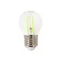 LÂMPADA LED FILAMENTO COLOR BOLINHA VERDE G45 4W E27 127 220V TASCHIBRA - INCOLOR - Foto 1