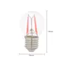 LÂMPADA LED FILAMENTO COLOR BOLINHA VERMELHA G45 4W E27 127 220V TASCHIBRA - INCOLOR - Foto 2